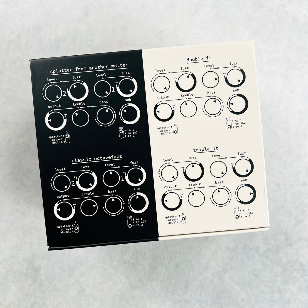 Automat Triplegänger Parallel Triple Fuzz Pedal 2025 - White - 10
