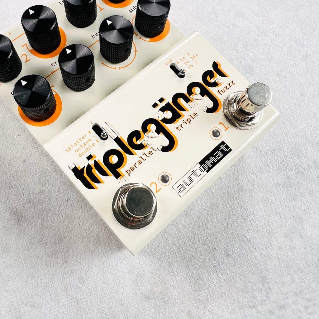 Automat Triplegänger Parallel Triple Fuzz Pedal 2025 - White - 3