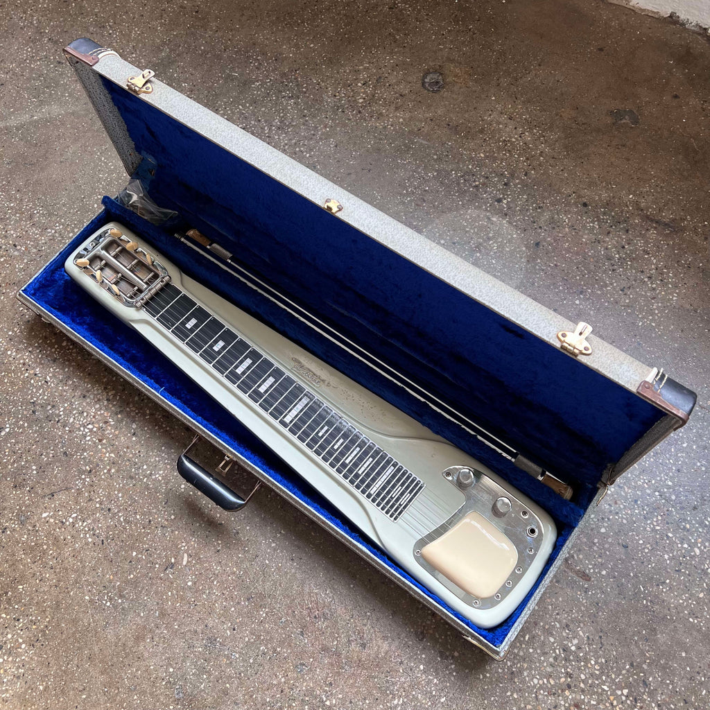 White High Steel Lap Steel by Fender 1956 - White - 11