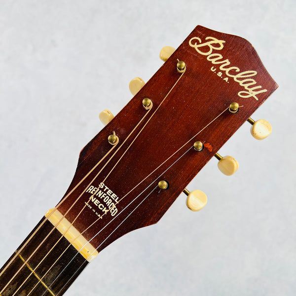 Barclay USA Harmony H-615 w/ Goldfoil Pickup Jack's Guitarcheology 1960s - Sunburst - 11