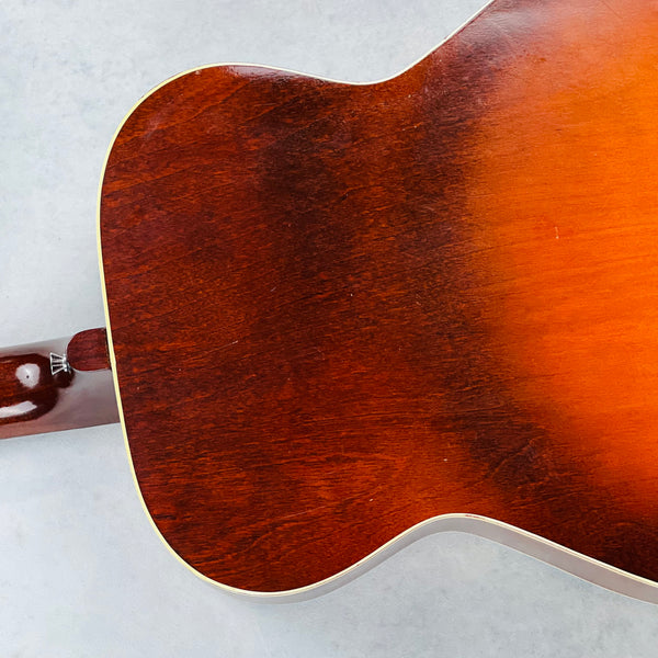 Barclay USA Harmony H-615 w/ Goldfoil Pickup Jack's Guitarcheology 1960s - Sunburst - 15