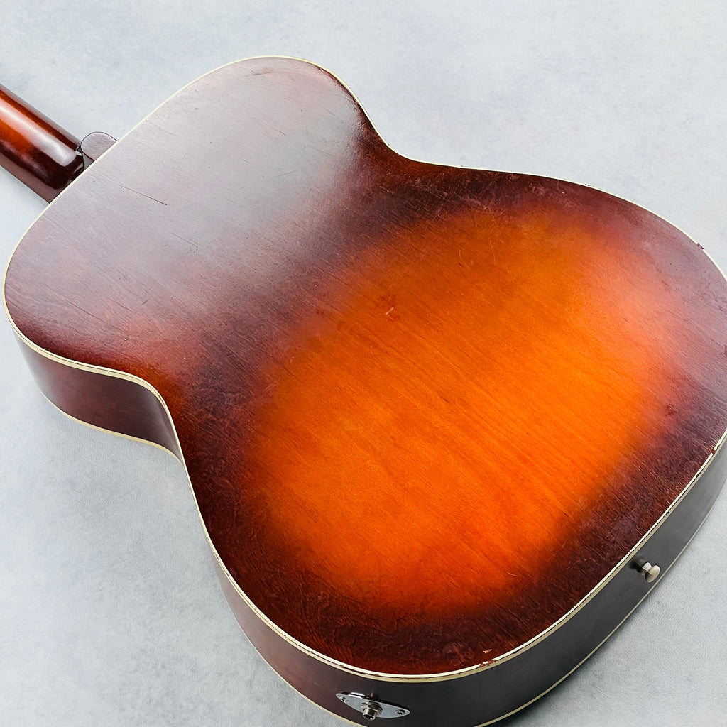 Barclay USA Harmony H-615 w/ Goldfoil Pickup Jack's Guitarcheology 1960s - Sunburst - 16