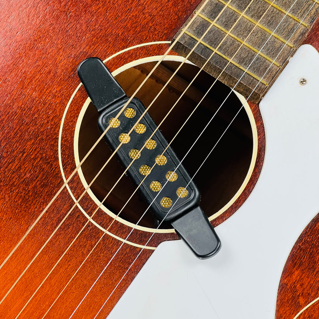 Barclay USA Harmony H-615 w/ Goldfoil Pickup Jack's Guitarcheology 1960s - Sunburst - 8