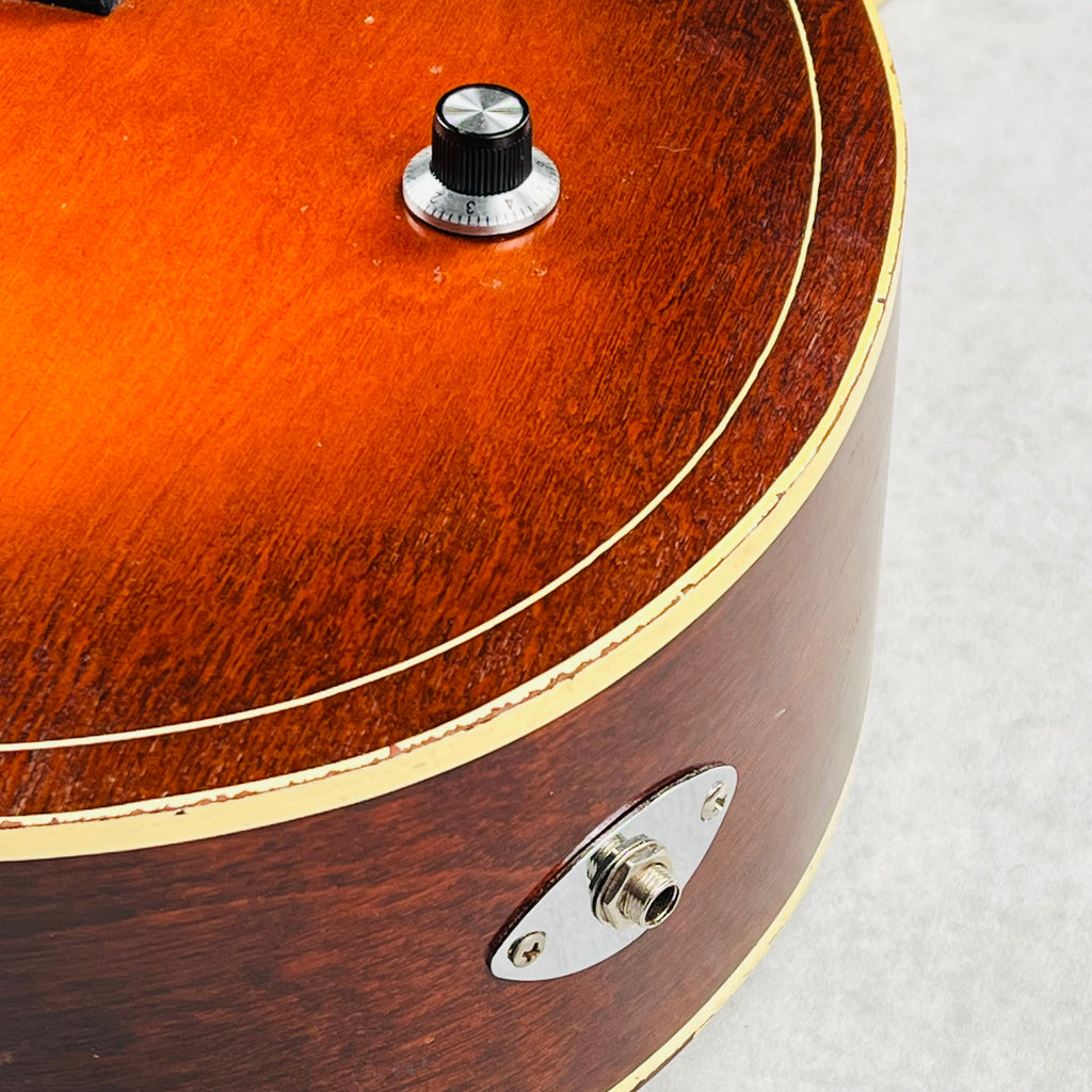 Barclay USA Harmony H-615 w/ Goldfoil Pickup Jack's Guitarcheology 1960s - Sunburst - 9