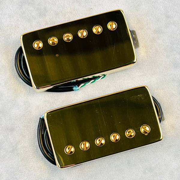 Bare Knuckle Humbucker Pickup Set - Gold - 1