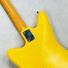 Vintage Batwing Electric Guitar Unbranded Made In Japan 1960s - Yellow - 12