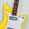 Vintage Batwing Electric Guitar Unbranded Made In Japan 1960s - Yellow - 3