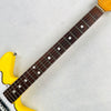 Vintage Batwing Electric Guitar Unbranded Made In Japan 1960s - Yellow - 7
