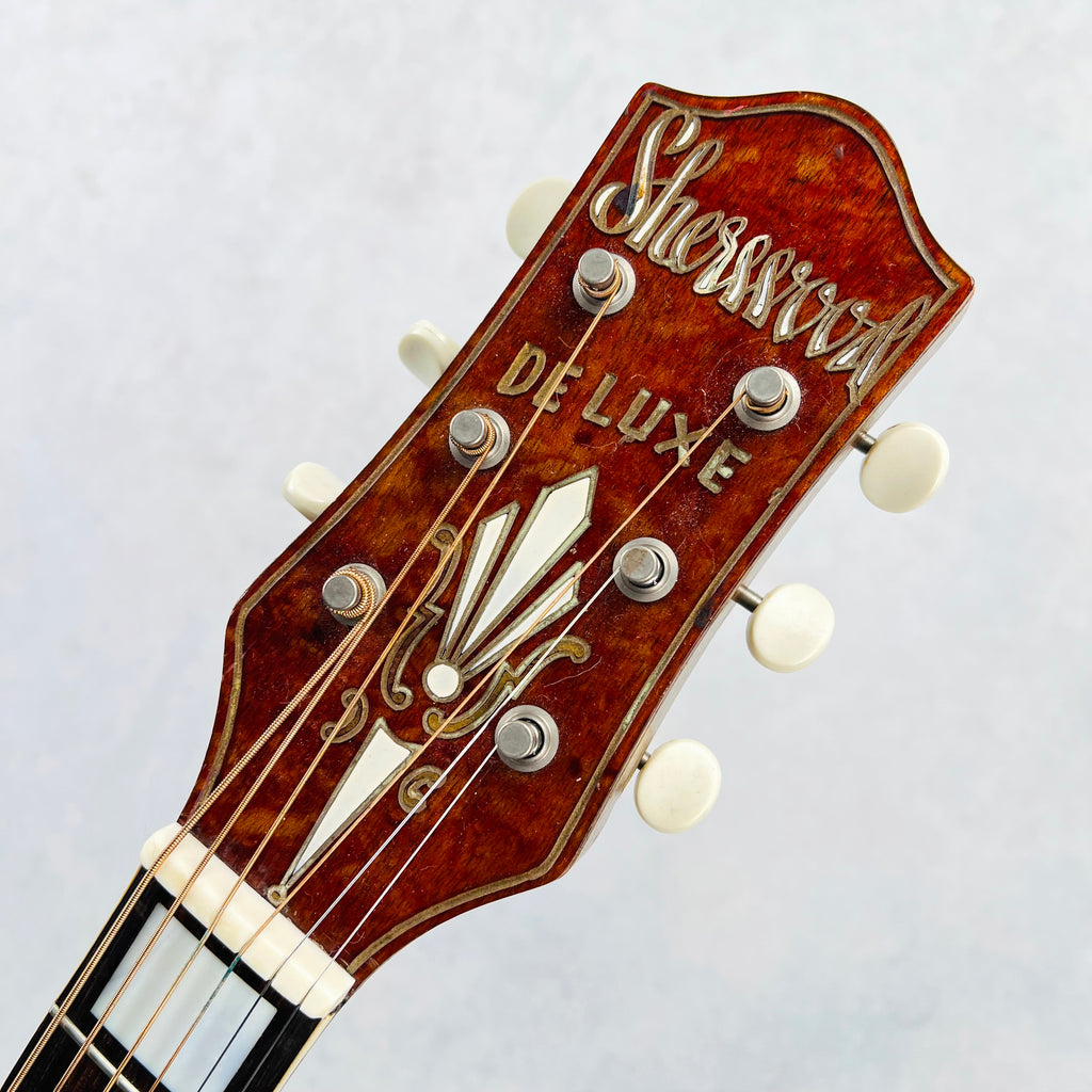Baxendale Conversion Kay Sherwood Deluxe Jumbo Acoustic 1950s - Natural - 11