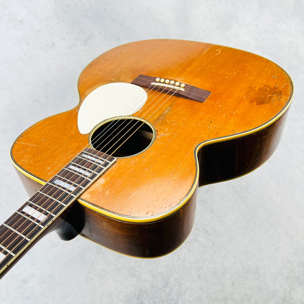 Baxendale Conversion Kay Sherwood Deluxe Jumbo Acoustic 1950s - Natural - 22