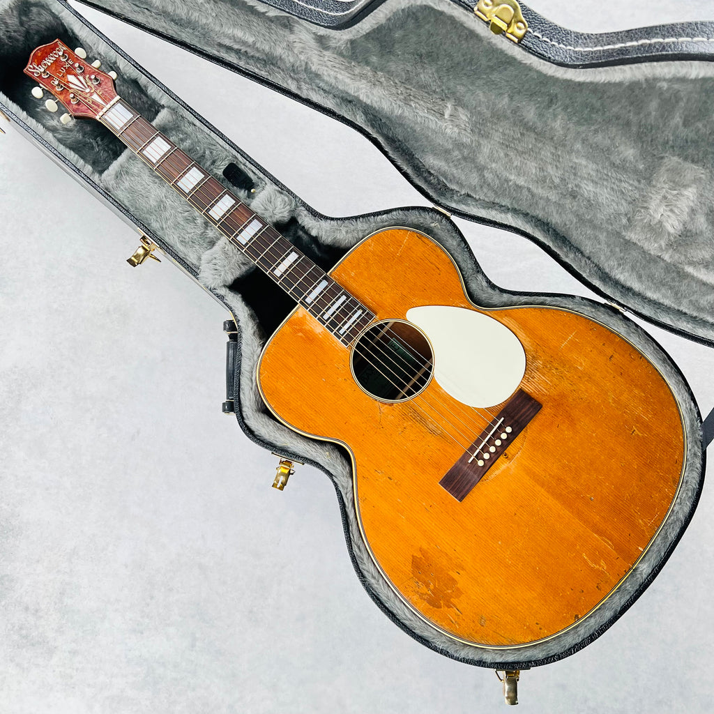Baxendale Conversion Kay Sherwood Deluxe Jumbo Acoustic 1950s - Natural - 25