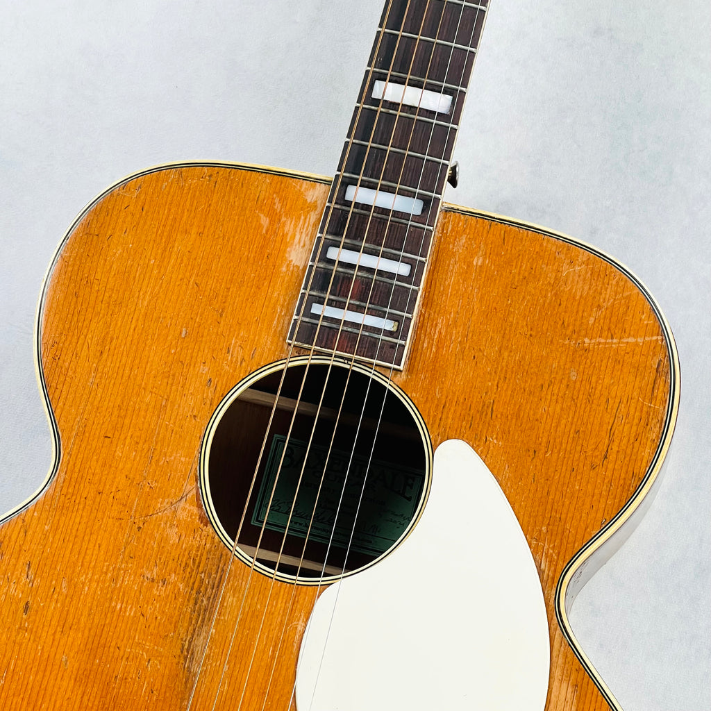Baxendale Conversion Kay Sherwood Deluxe Jumbo Acoustic 1950s - Natural - 3