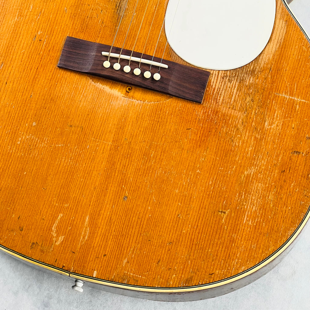 Baxendale Conversion Kay Sherwood Deluxe Jumbo Acoustic 1950s - Natural - 5