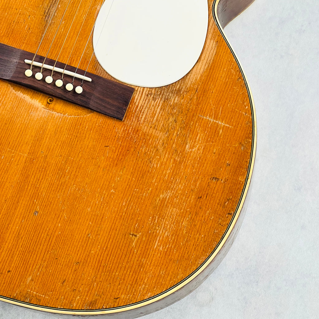 Baxendale Conversion Kay Sherwood Deluxe Jumbo Acoustic 1950s - Natural - 6