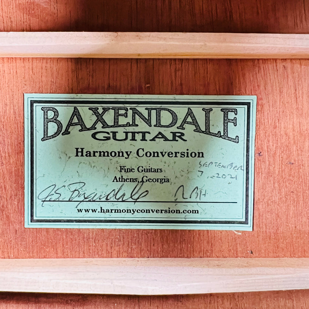 Baxendale Conversion Kay Sherwood Deluxe Jumbo Acoustic 1950s - Natural - 9