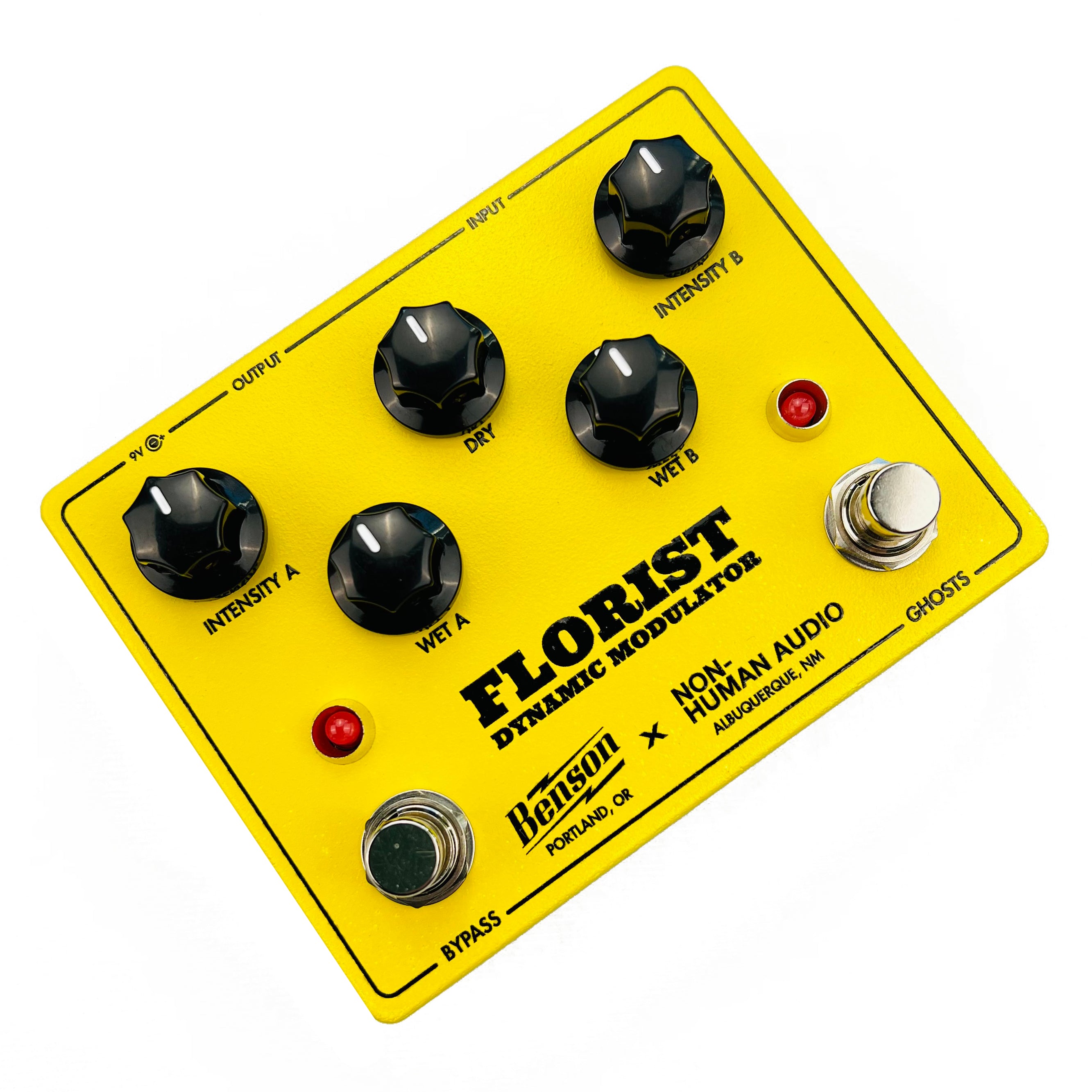 Benson Amps / Non-Human Audio Florist Dynamic Modulator Yellow