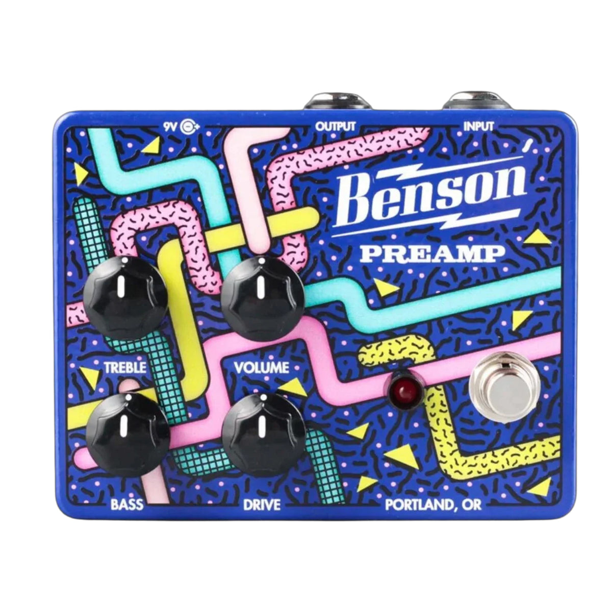 ギター Benson PREAMP Benson Preamp Pedal - Complicated Pattern Limited Edition | Tone Wolf