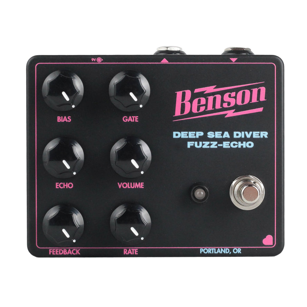 fuzz pedal with bias control Benson Amps Deep Sea Diver Fuzz-Echo
