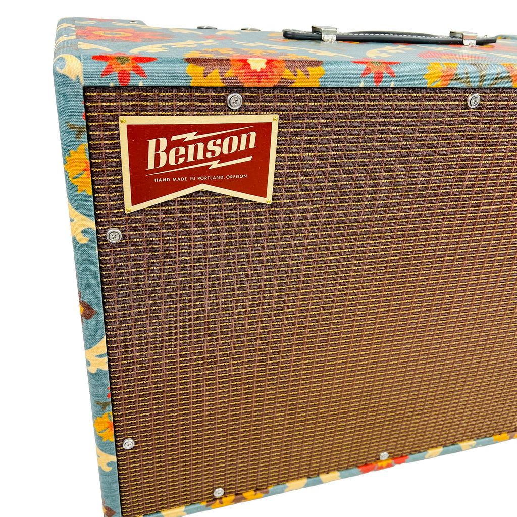 Benson Monarch Reverb Plus 1x12" Combo Amplifier - Aunt Gertie / Oxblood - 3