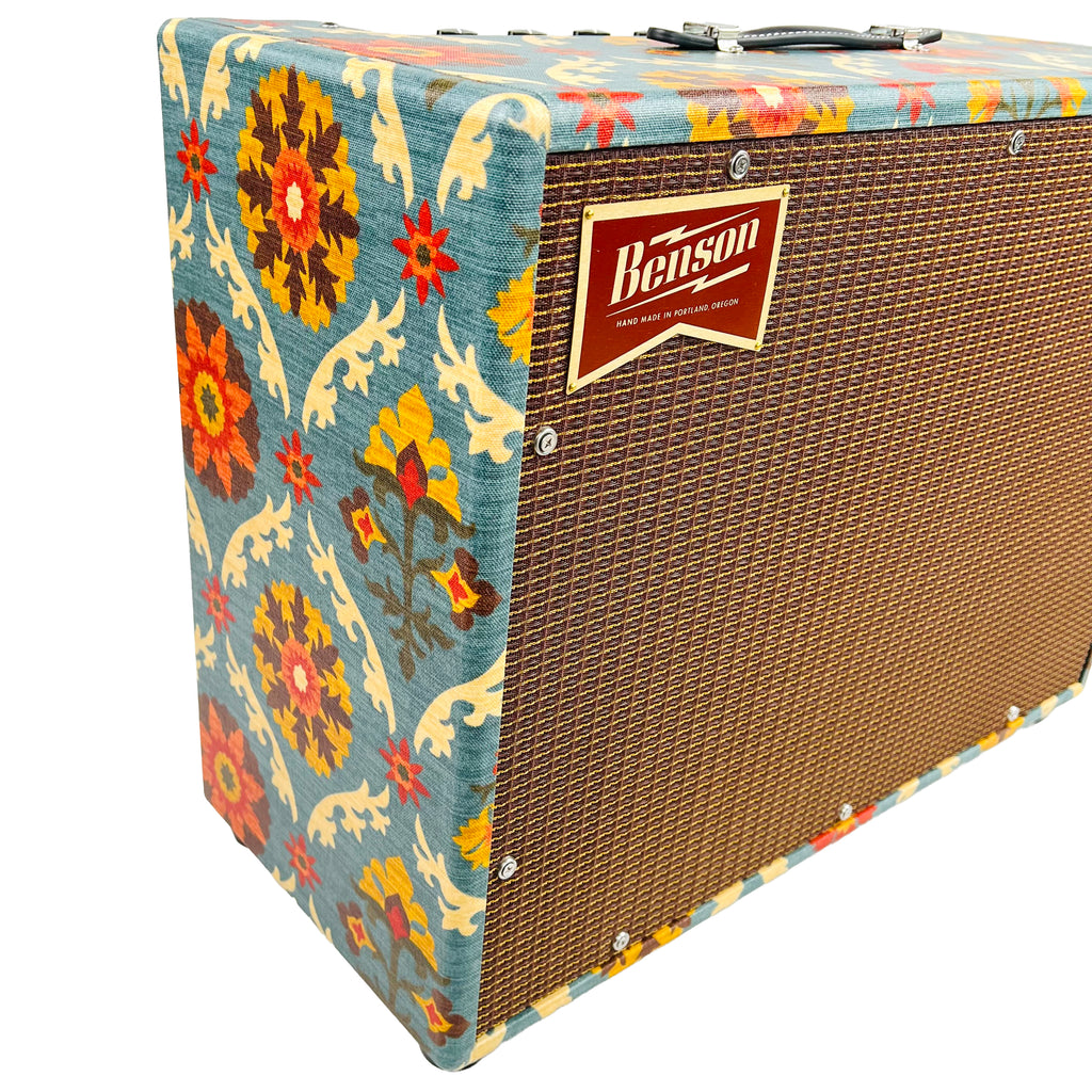 Benson Monarch Reverb Plus 1x12" Combo Amplifier - Aunt Gertie / Oxblood - 7