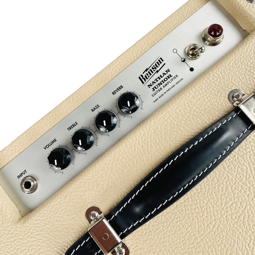 Benson Nathan Junior 1x10" Combo Amplifier 2026 - Blonde / Purple - 8