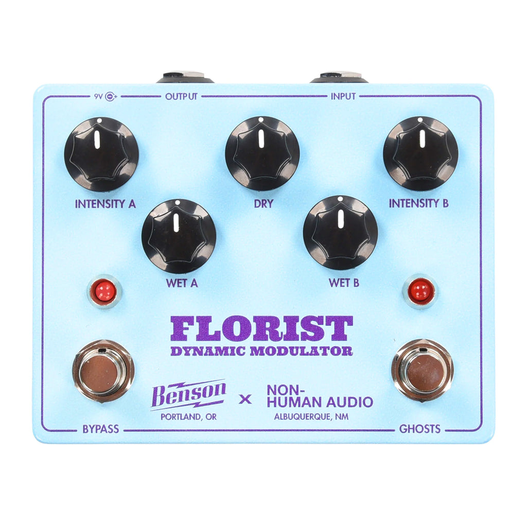 Benson / Non-Human Audio Florist Dynamic Modulator Pedal - Grape - 1