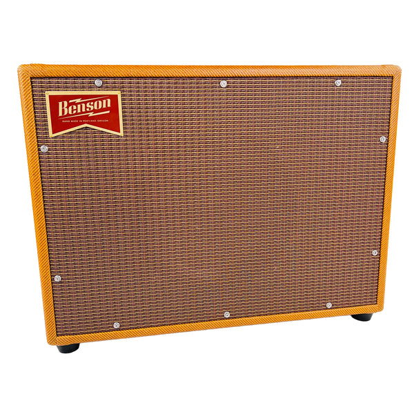Benson Redland 15 1x12" Combo Amplifier - Aged Tweed & Oxblood - 1