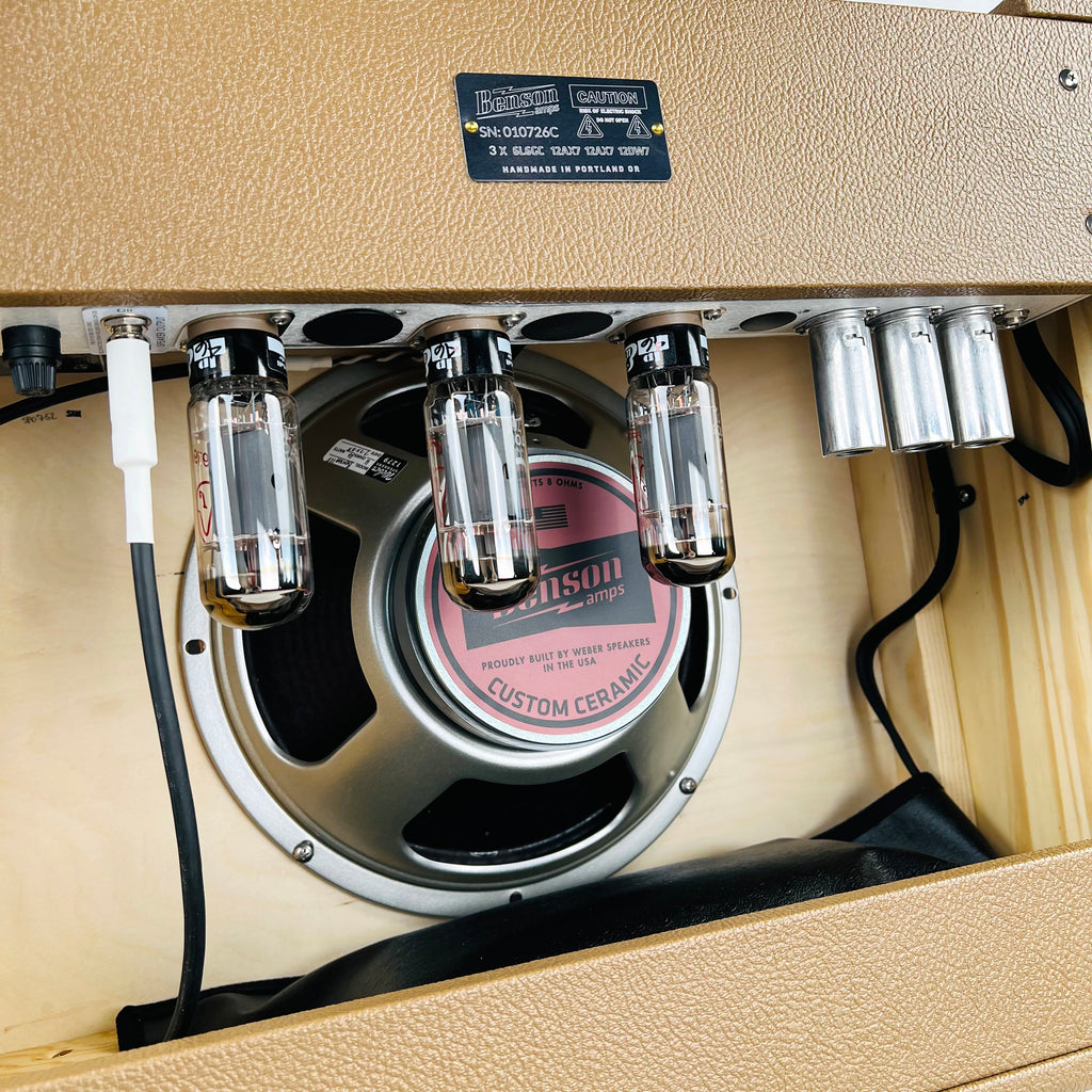 Benson Redland 35 1x12" Combo Amplifier 2026 - Brown & Wheat - 14