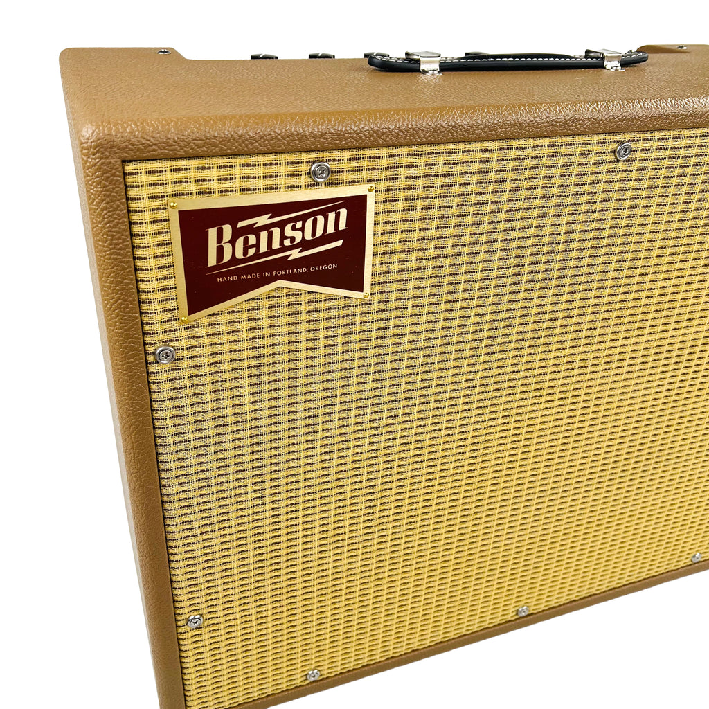 Benson Redland 35 1x12" Combo Amplifier 2026 - Brown & Wheat - 3