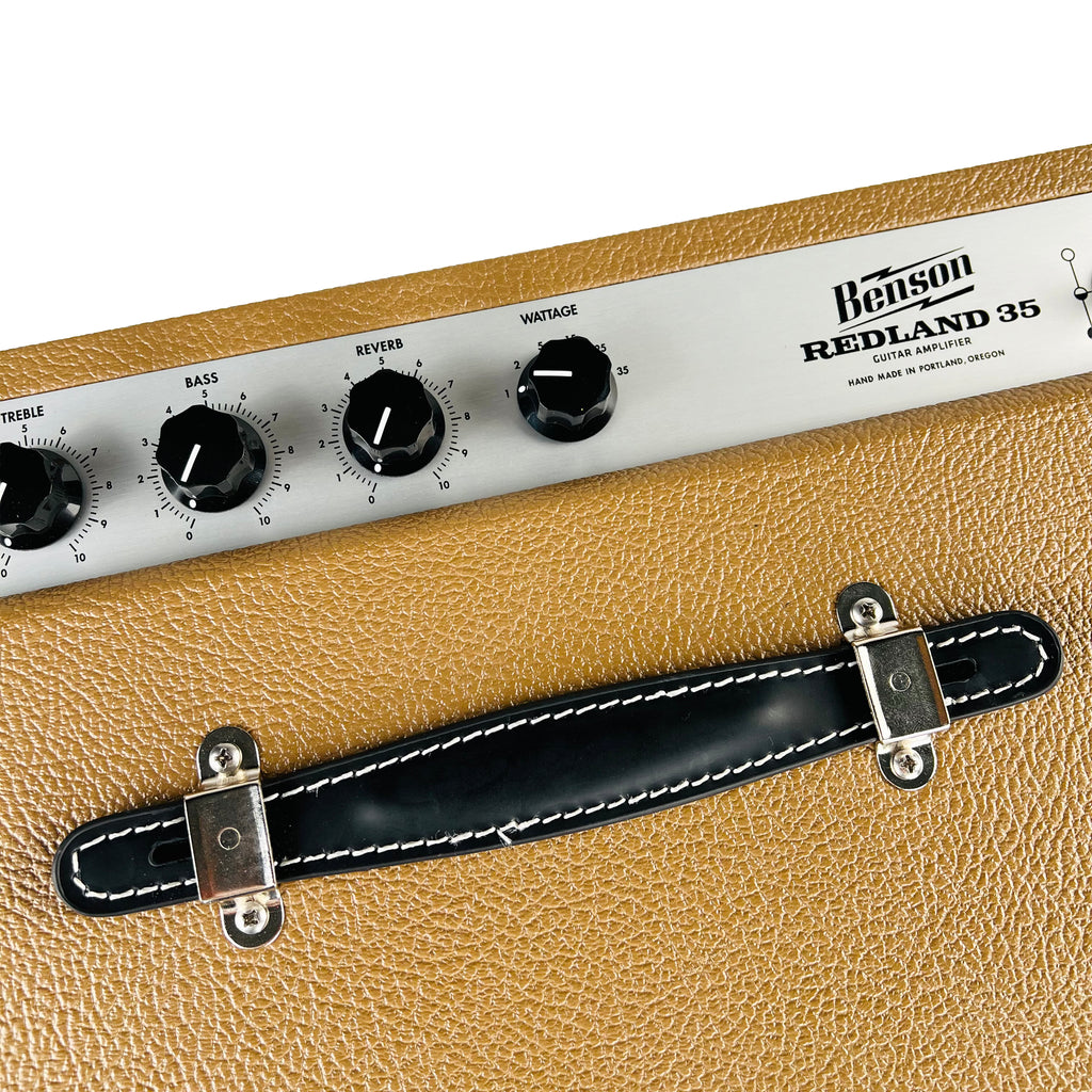 Benson Redland 35 1x12" Combo Amplifier 2026 - Brown & Wheat - 8