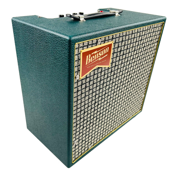 Benson Vinny Reverb 1x10" Combo Amplifier 2026 - Green Tolex & Check Grill - 3