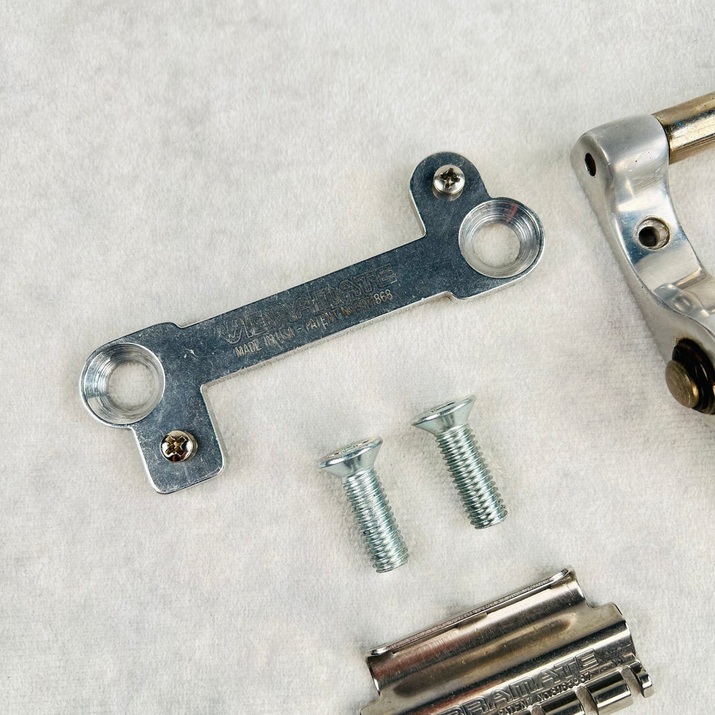 Bigsby B7 Vibrato Tailpiece with Vibramate V7-LP Adapter & Spoiler - Polish Aluminum - 2