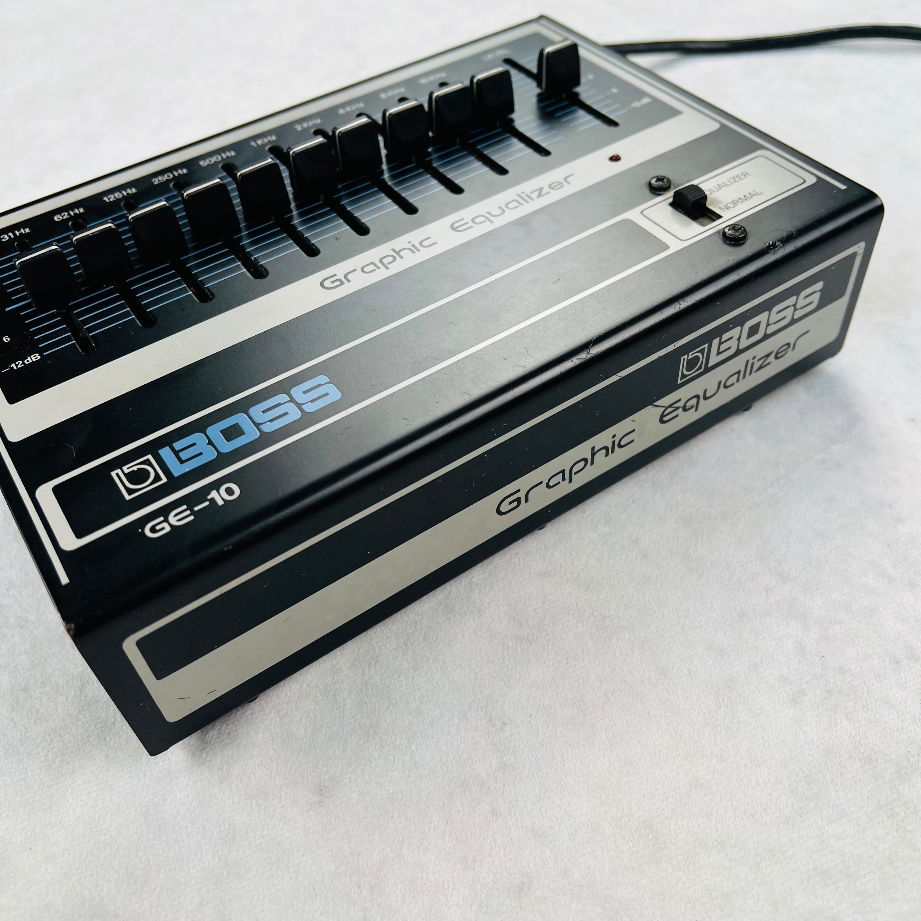 Boss GE-10 Graphic Equalizer EQ 1970s - Black | Tone Wolf