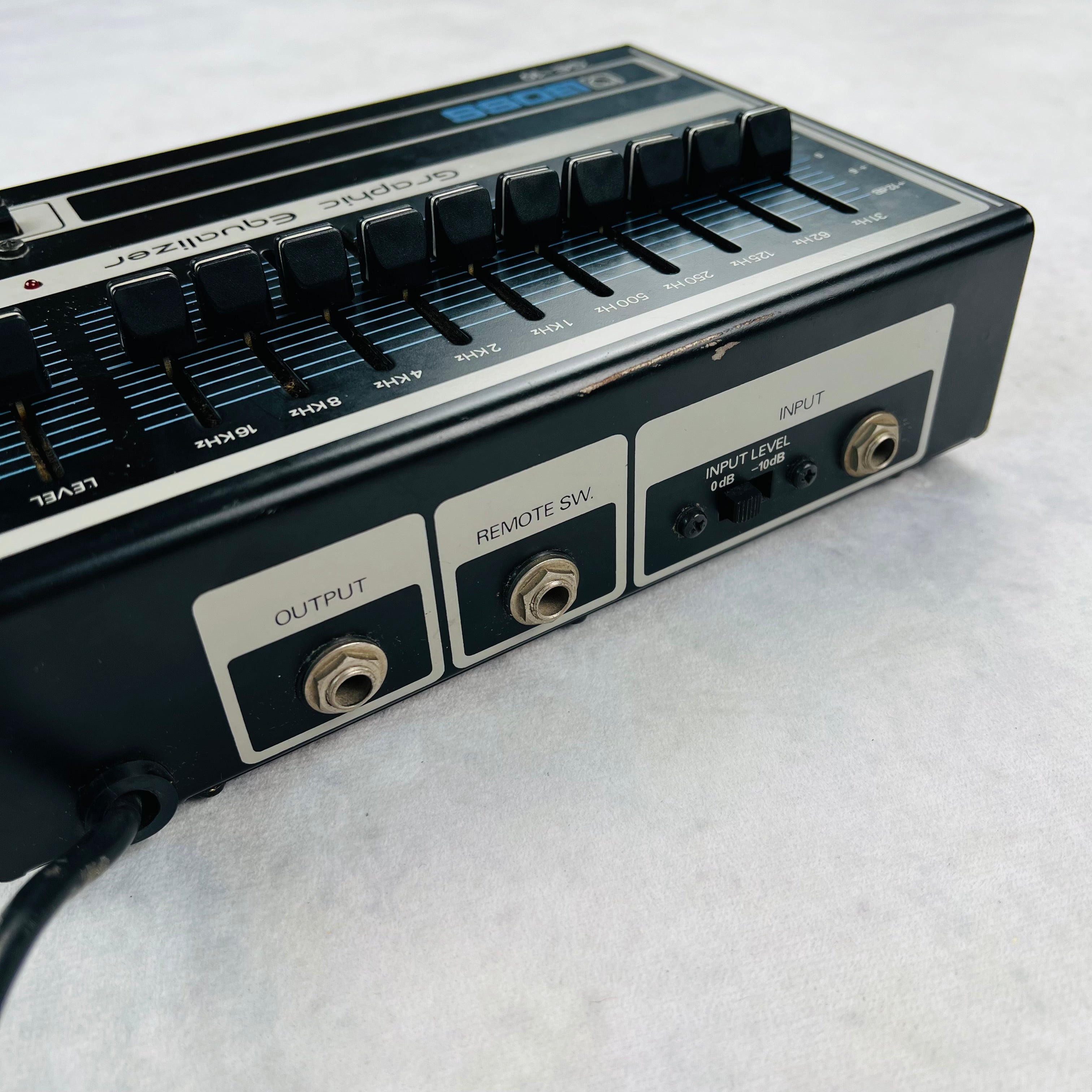 Boss GE-10 Graphic Equalizer EQ 1970s - Black | Tone Wolf