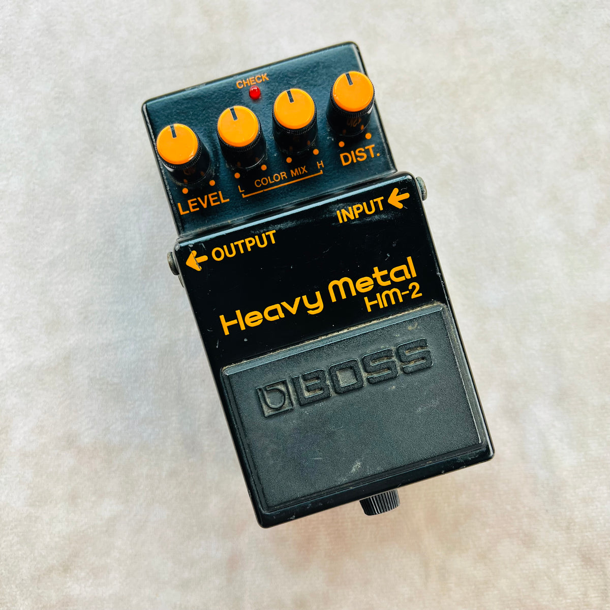 Boss HM-2 Heavy Metal (Black Label) 1988 - 1992 - Black