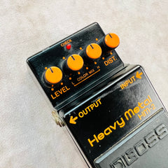 Boss HM-2 Heavy Metal (Black Label) 1988 - 1992 - Black | Tone Wolf