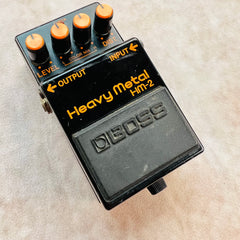 Boss HM-2 Heavy Metal (Black Label) 1988 - 1992 - Black | Tone Wolf
