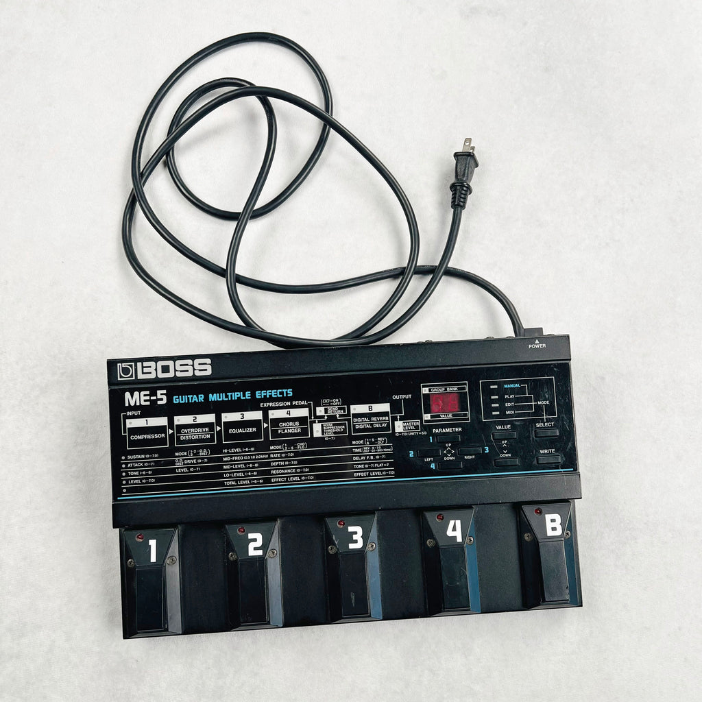 Boss ME-5 Multi-Effects Pedal 1993 - Black - 2