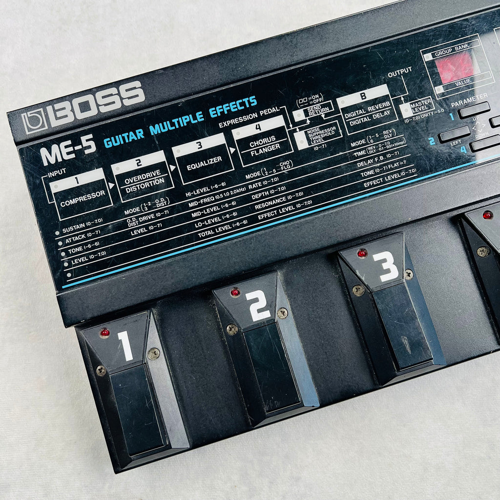 Boss ME-5 Multi-Effects Pedal 1993 - Black - 3