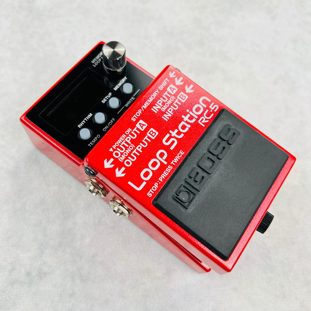 Boss RC-5 Loop Station - Red - 2