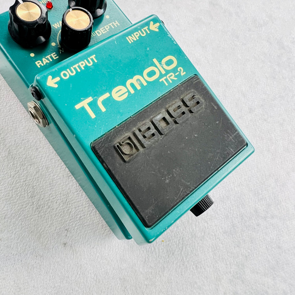 Boss TR-2 Tremolo Pedal 2000s - Green - 3