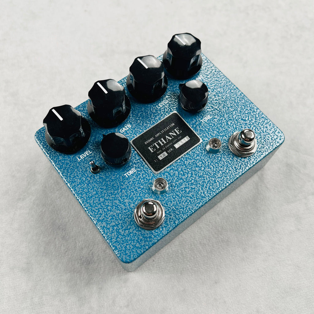 Browne Amplification Ethane Dual Overdrive 2025 - Blue Silver Vein - 2