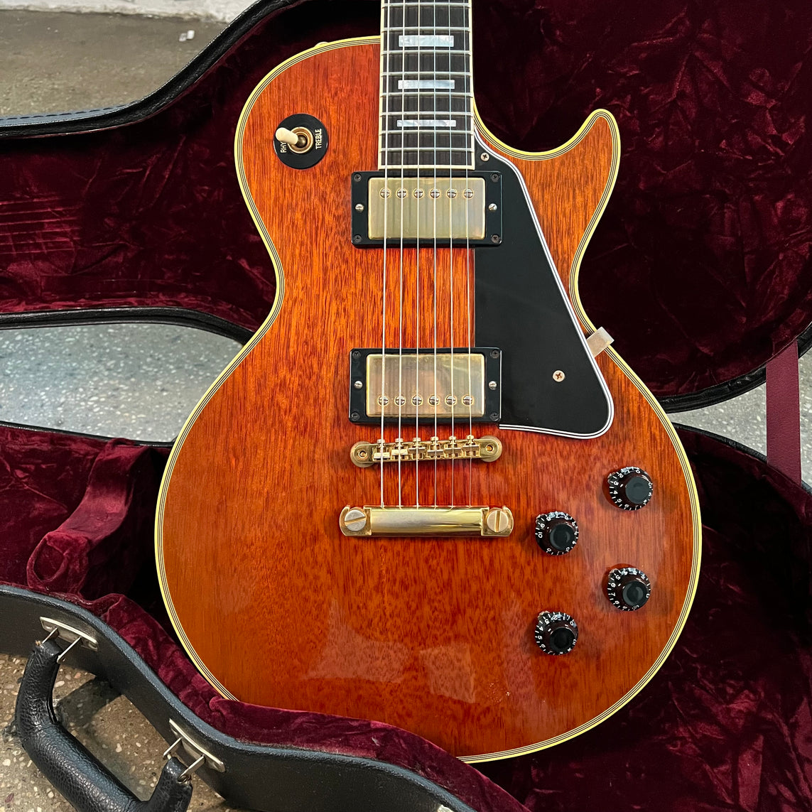 ギター Gibson custom shop 1957 LesPaul custom Gibson Custom Shop 1957 Les Paul Custom 2000 - Cherry | Tone