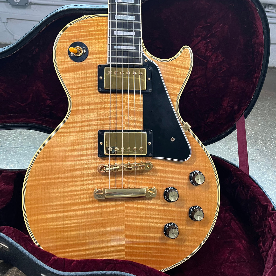 ギター Gibson  custom shop Lespaul Custom 1968 Gibson Custom Shop 1968 Les Paul Custom Reissue - ebony