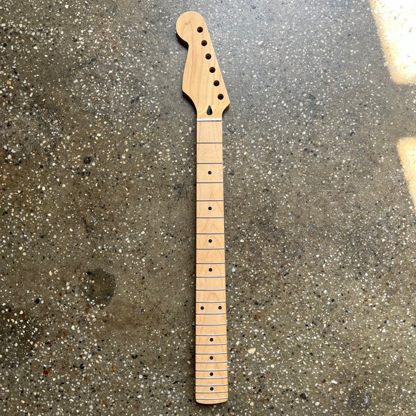 Mighty Mite Left Handed Stratocaster Neck - Natural - 1