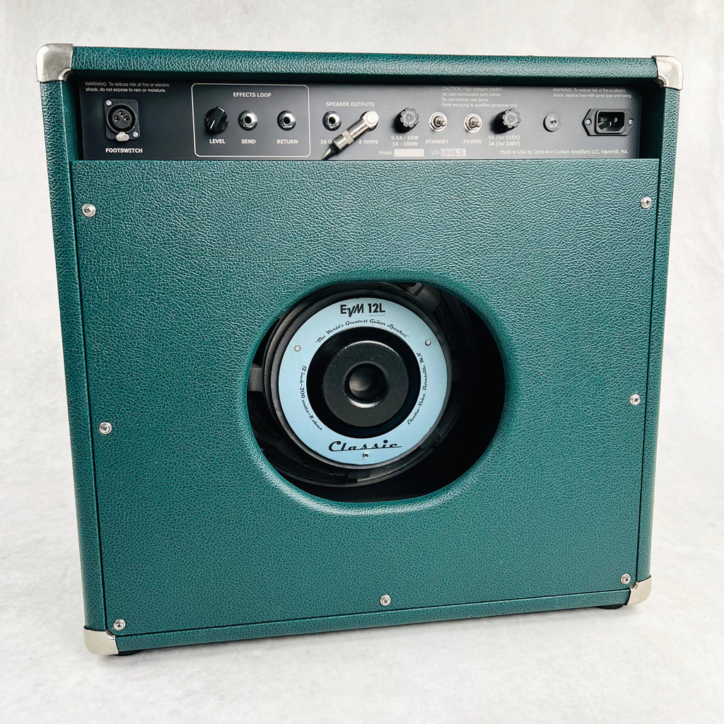 Carol-Ann OD-2 Prototype 1x12" Combo Amplifier 2000s - Green - 11