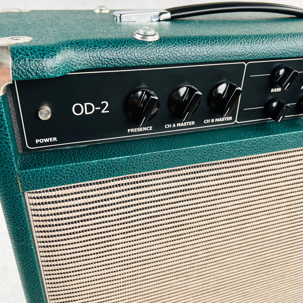 Carol-Ann OD-2 Prototype 1x12" Combo Amplifier 2000s - Green - 3