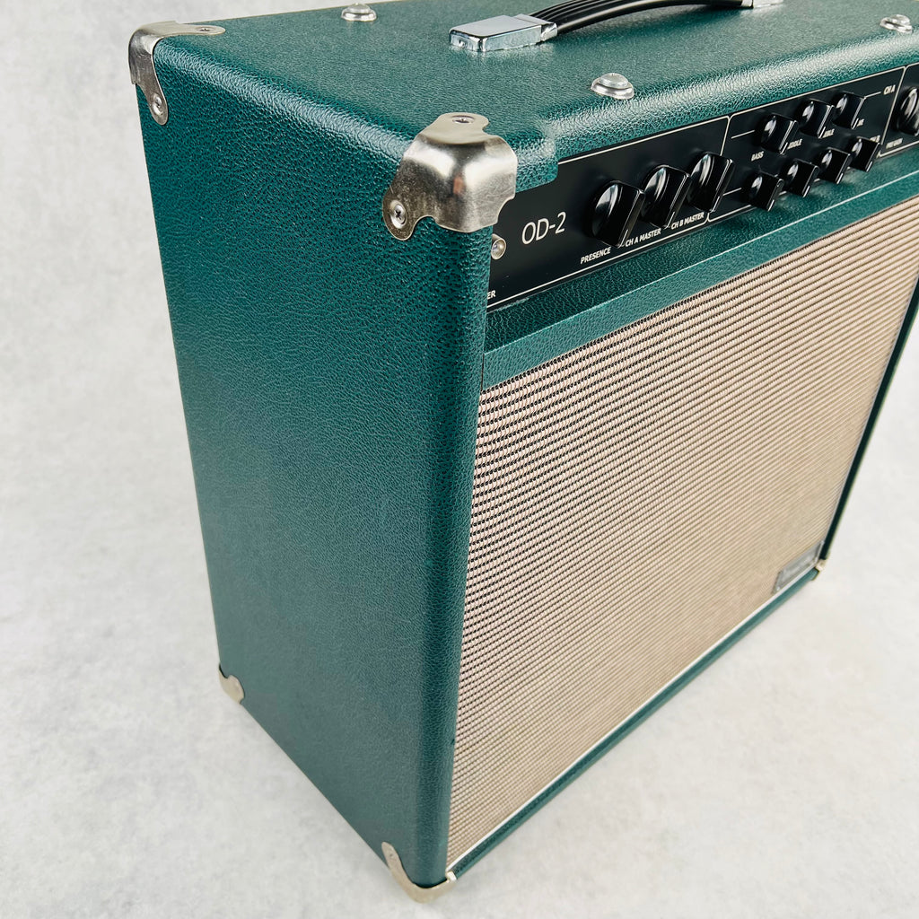 Carol-Ann OD-2 Prototype 1x12" Combo Amplifier 2000s - Green - 9