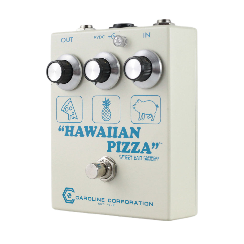 Caroline Guitar Company Hawaiian Pizza Fuzz Pedal - White - 2