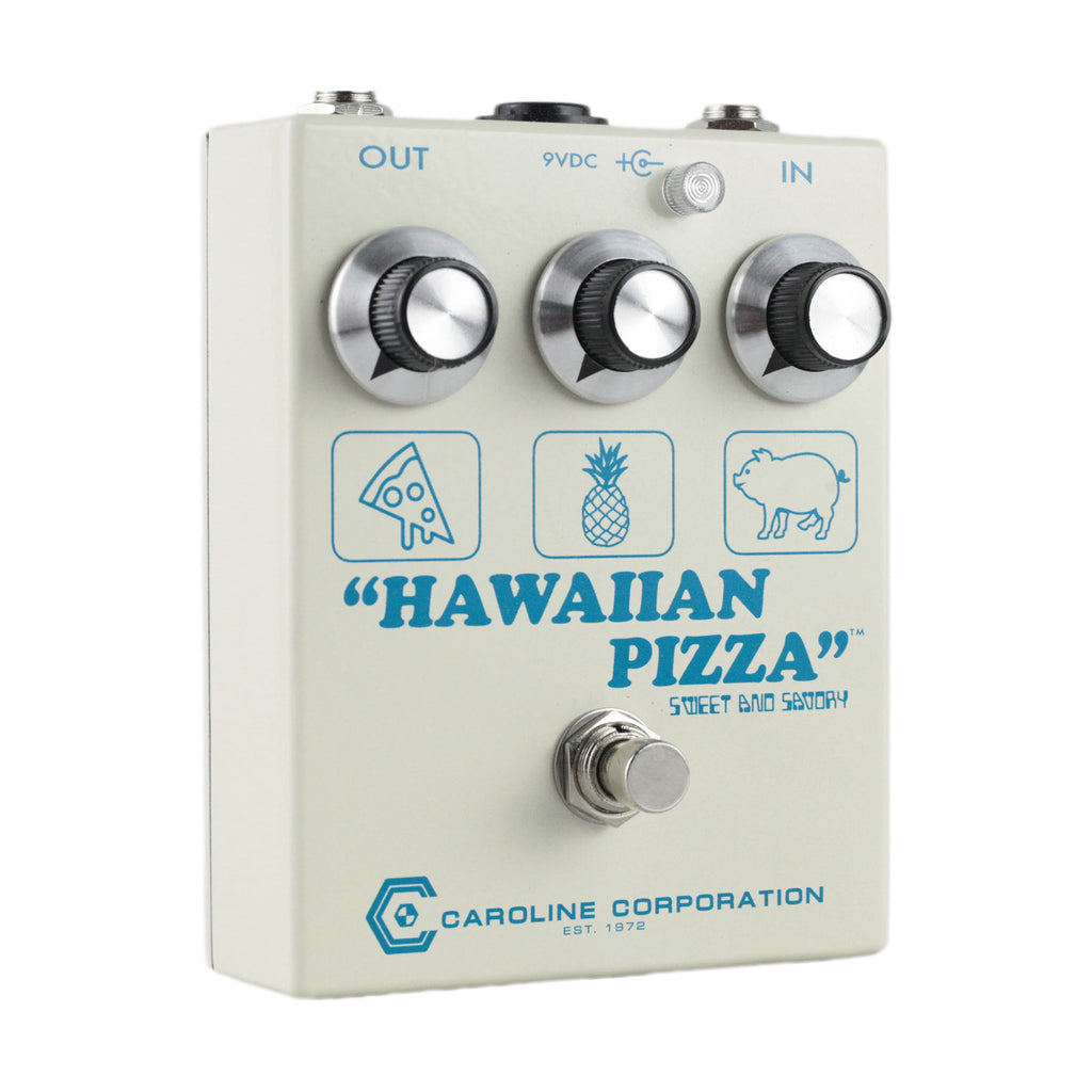Caroline Guitar Company Hawaiian Pizza Fuzz Pedal - White - 3